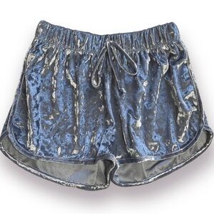 Soft Velvet Lounge Shorts Nordstrom Purple Blue